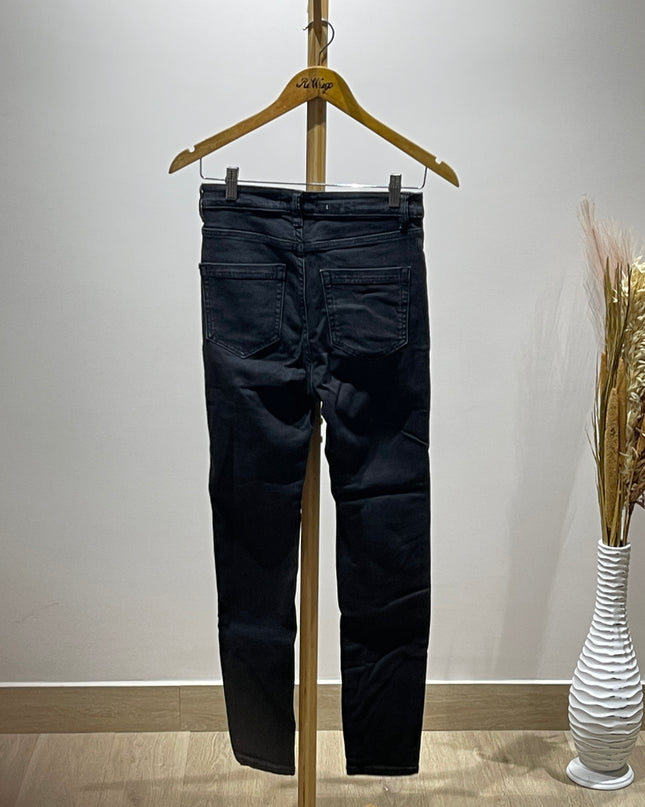 Mango Women Black Skinny Fit High-Rise Stretchable Jeans - S Size