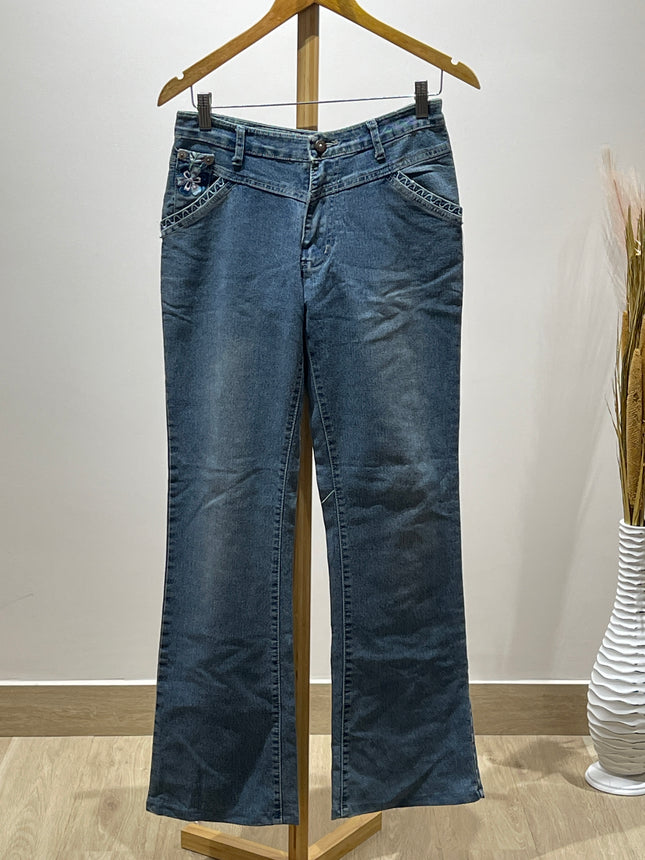 J/D Women Boyfriend High Rise Blue Jeans - M Size
