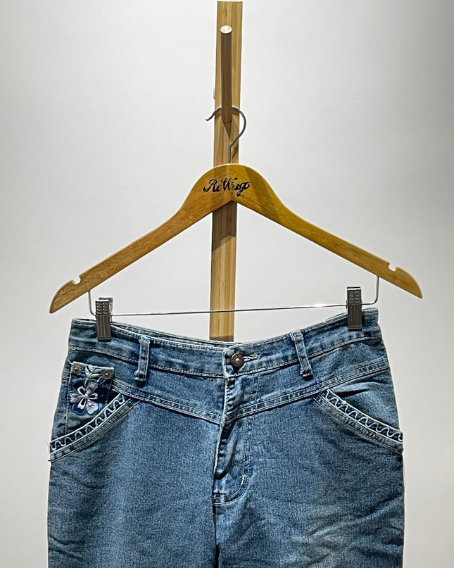 J/D Women Boyfriend High Rise Blue Jeans - M Size
