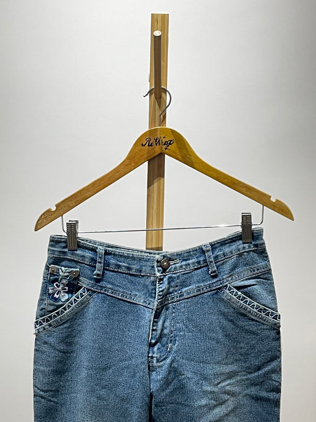 J/D Women Boyfriend High Rise Blue Jeans - M Size