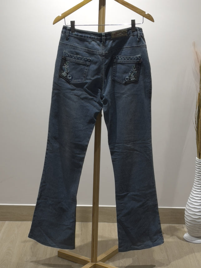 J/D Women Boyfriend High Rise Blue Jeans - M Size