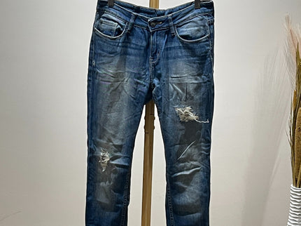 Womens Slim Fit Ripped Jeans - S Size