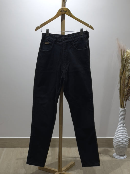 Wrangler Womens Relaxed Fit Casual Black Jeans - S Size