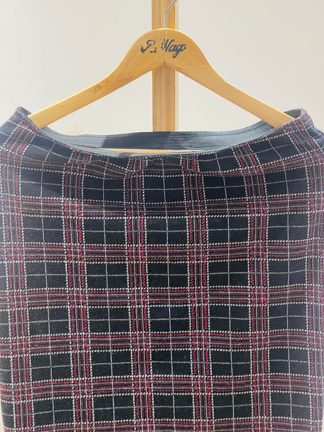 MAX Women's Mid Casual Red Skirt - M Size