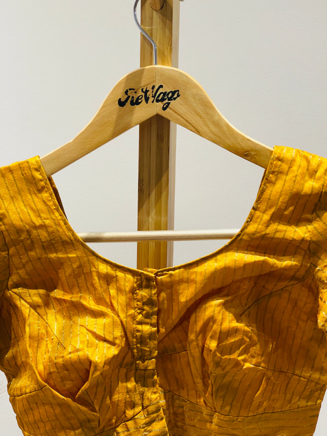 Women's Casual Yellow Blouse - S Size