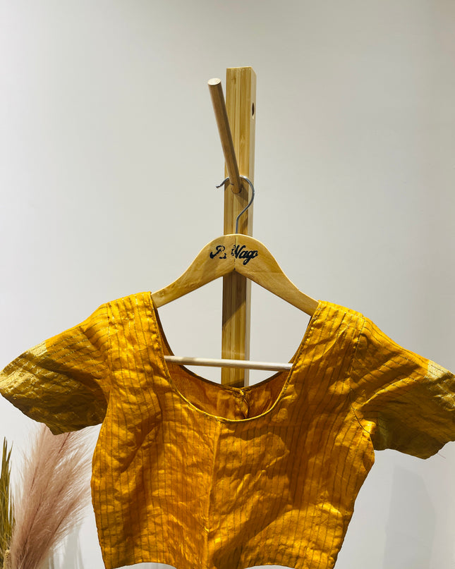 Women's Casual Yellow Blouse - S Size