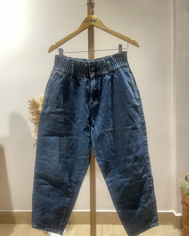 NOUN Women's Casual Dark Blue Jeans - M Size
