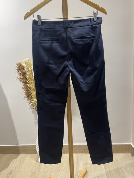 FOREVER NEW Women's Regular Fit Blue Blend Trousers - M Size