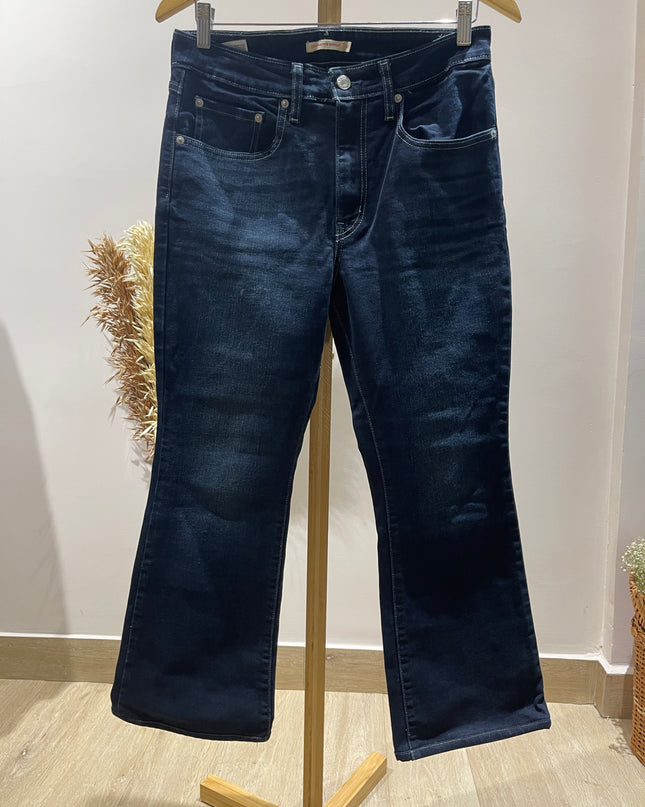 LEVI STRAUSS & CO. High Rise BootCut Dark Blue Jeans - S Size
