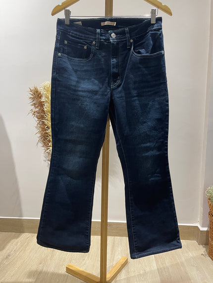 LEVI STRAUSS & CO. High Rise BootCut Dark Blue Jeans - S Size