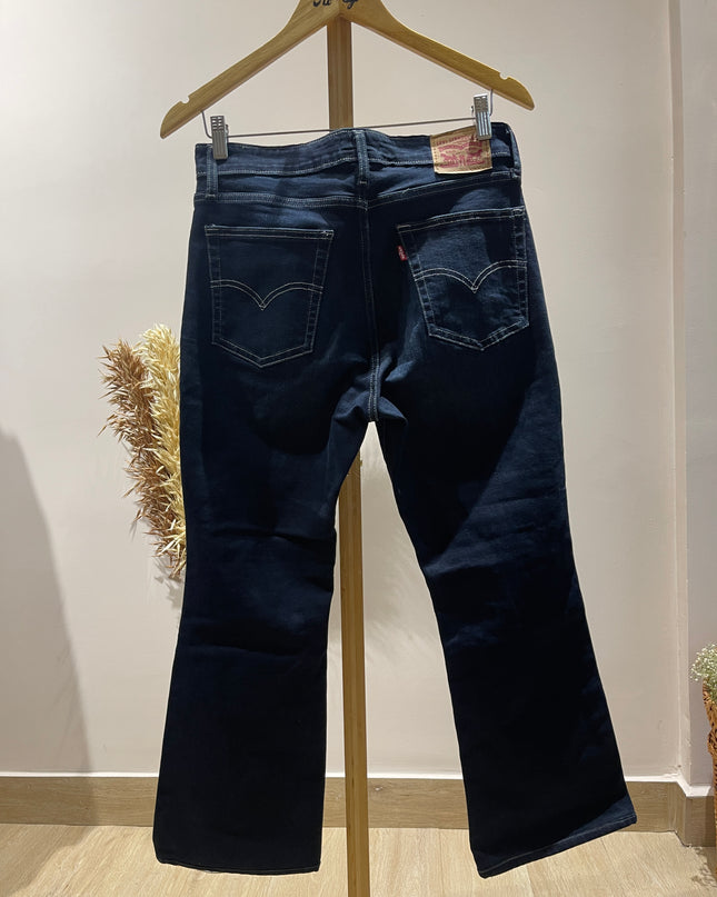 LEVI STRAUSS & CO. High Rise BootCut Dark Blue Jeans - S Size