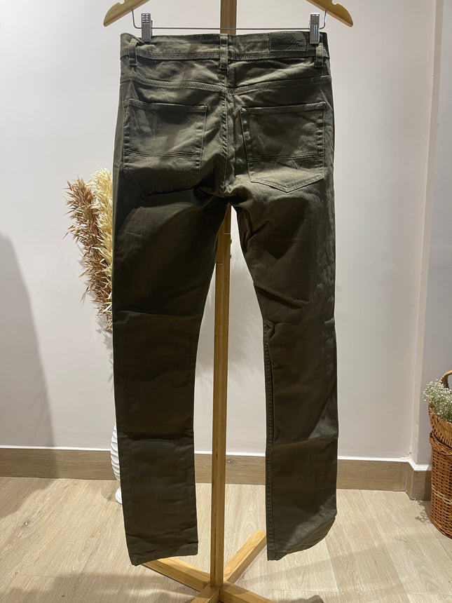 SPLASH Regular Fit Green Jeans - S Size