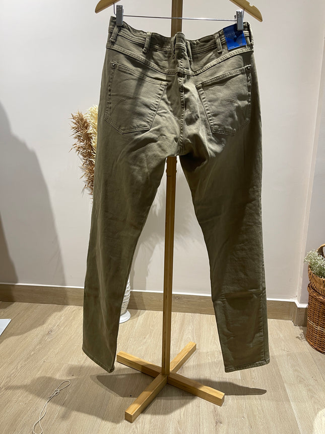 VAN HEUSEN Men's Light Green Jeans - M Size