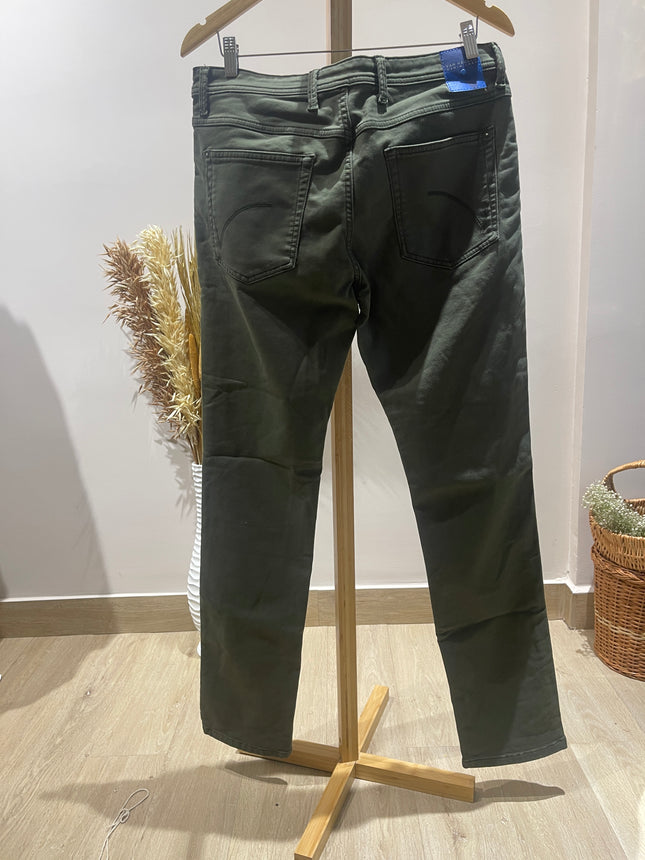 VAN HEUSEN Men's Casual Green Jeans - M Size