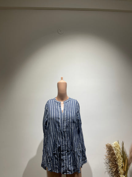 ASYBUY Women's Casual Blue Top - L Size
