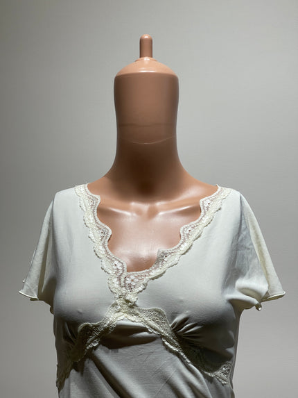 URBANIC Women's Casual White Top - S Size