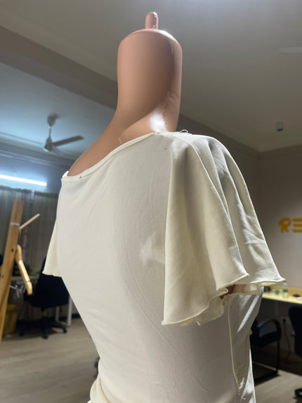 URBANIC Women's Casual White Top - S Size