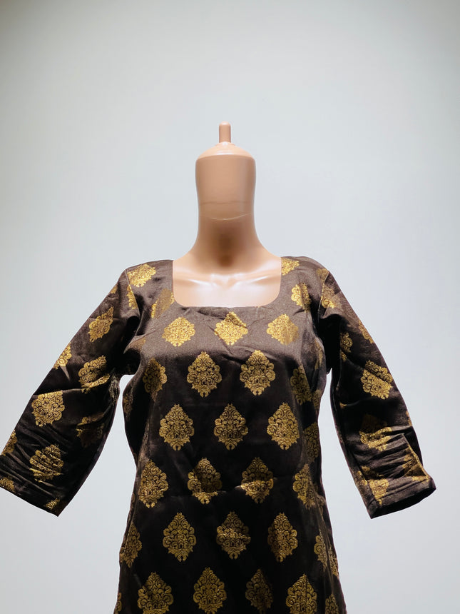 Womens Brown Kurta - L Size