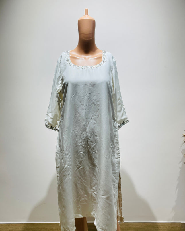 STHAYI Womens White Kurta - L Size