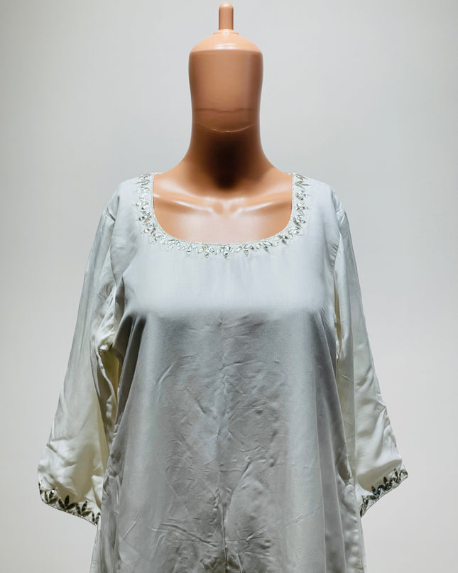 STHAYI Womens White Kurta - L Size