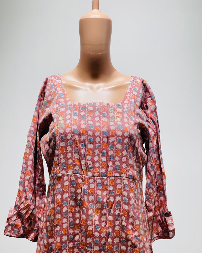 MYLABRIS Womens Printed Kurta - XL Size