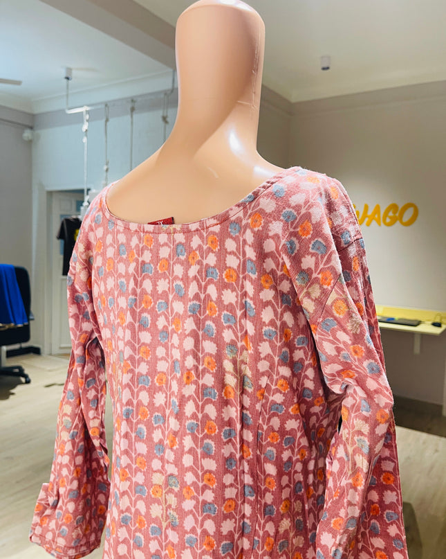 MYLABRIS Womens Printed Kurta - XL Size