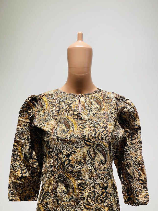Womens Floral Printed Kurta - XXL Size