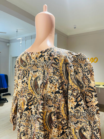 Womens Floral Printed Kurta - XXL Size