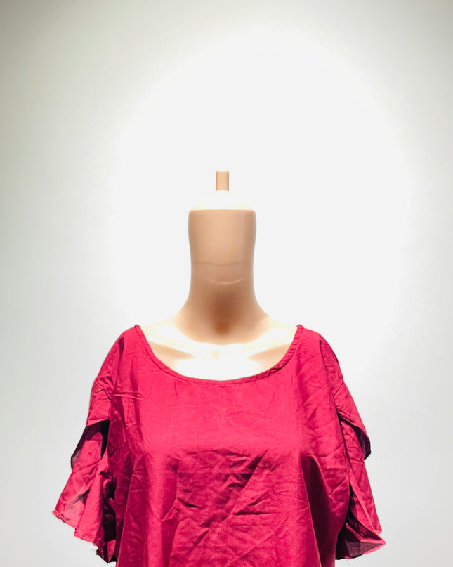 OOMPH Womens Magenta Top - XXXL Size