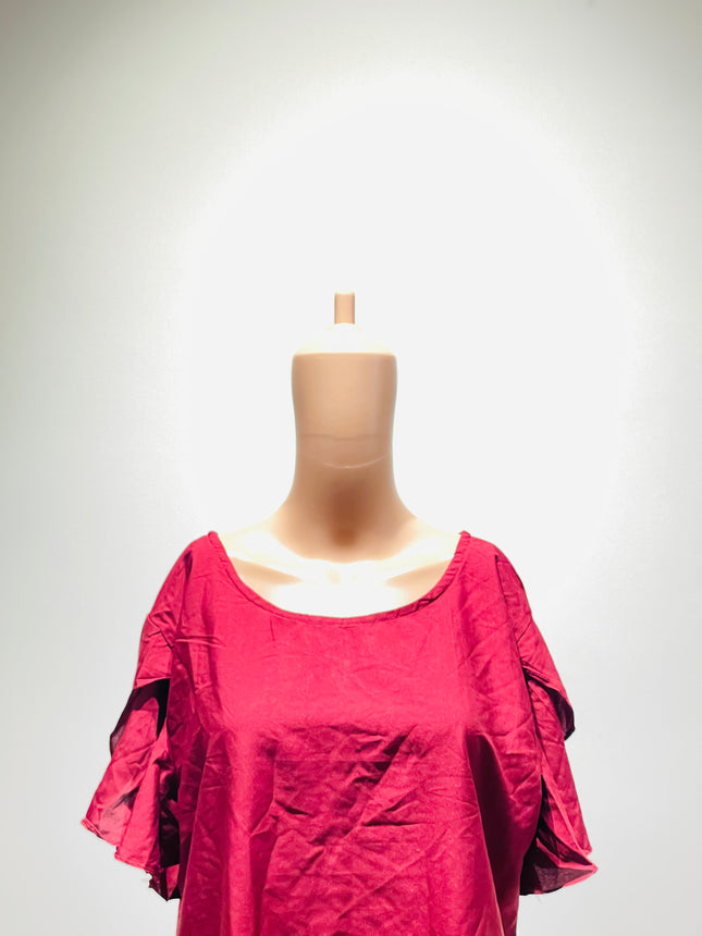 OOMPH Womens Magenta Top - XXXL Size