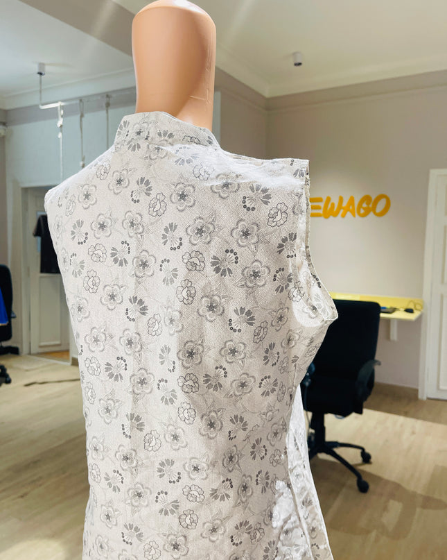 1 TO 9 Womens White Top - L Size