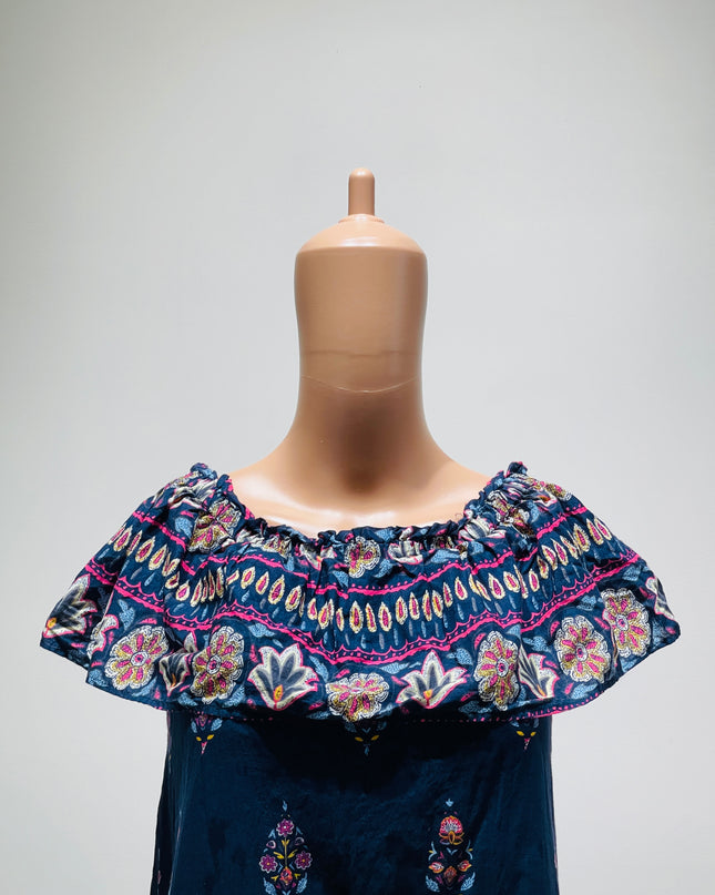 RIO Womens Floral Printed Top - M Size