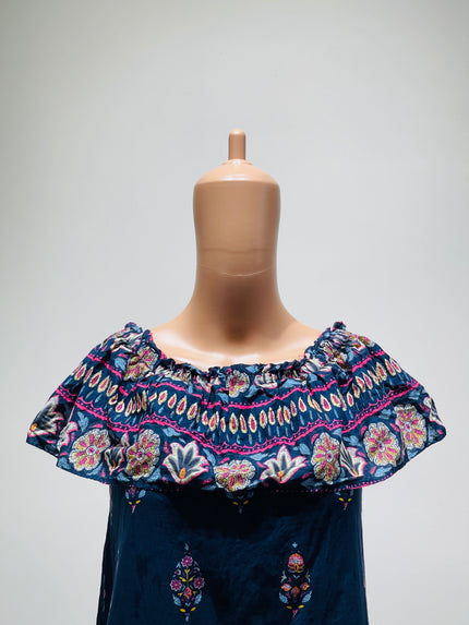RIO Womens Floral Printed Top - M Size
