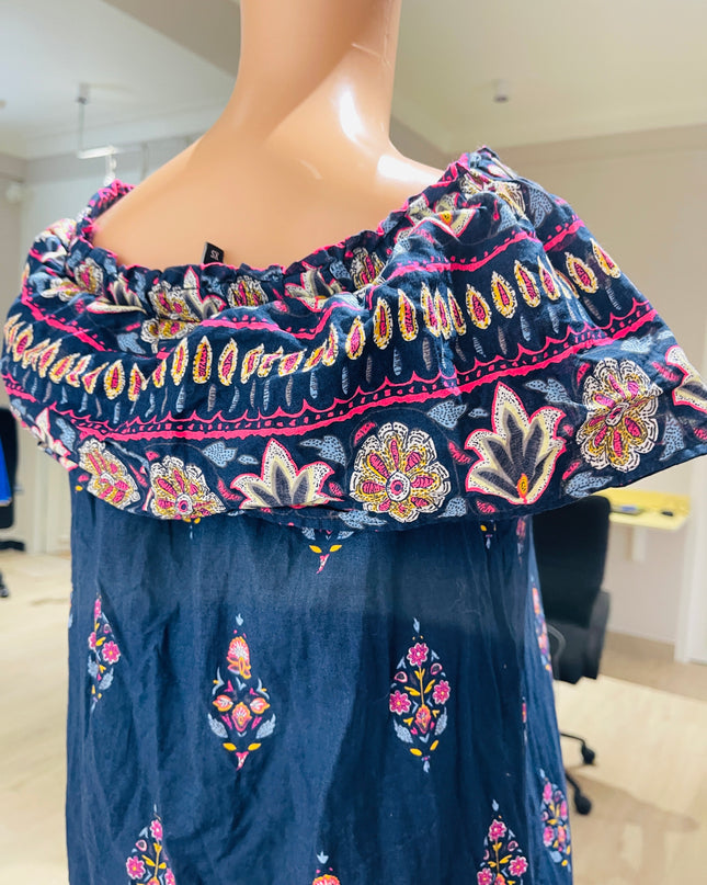 RIO Womens Floral Printed Top - M Size