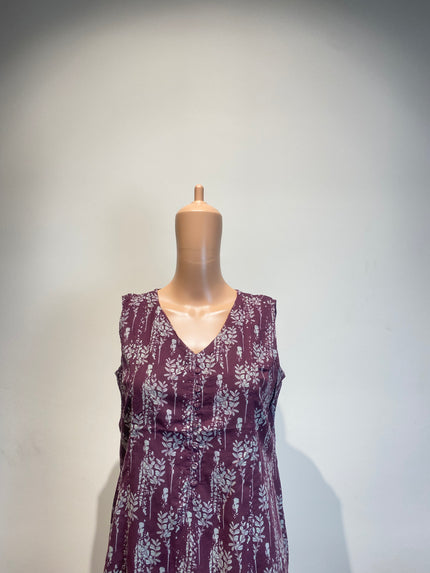 HAYO Casual Sleevles Maroon Dress - L Size