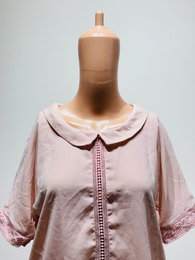 FIG Womens Pink Top - XL Size