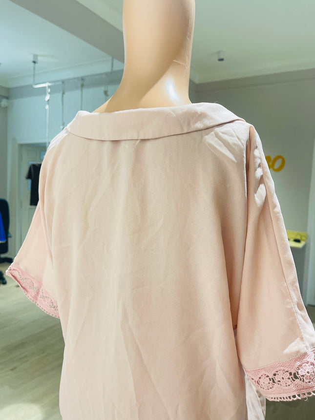 FIG Womens Pink Top - XL Size