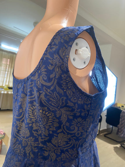 SHAL BY SASSAFRAS Bule Gown - S Size