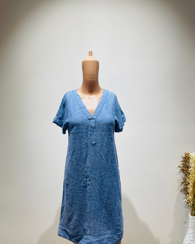 M&S Womens Denim Blue Top - S Size