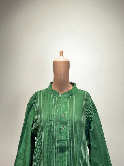 FABINDIA Casual Cotton Green Kurta - XXL Size