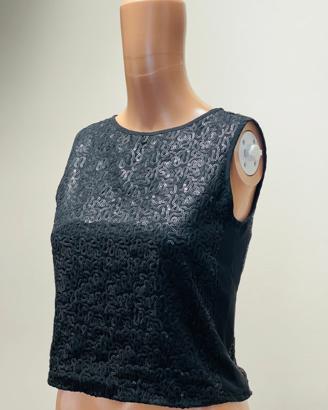 VERO MODA Women's Casual Black Top - S Size