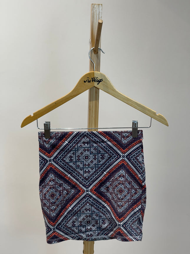 SUPRE Women's Casual Printed Min Skirt - XXS Size