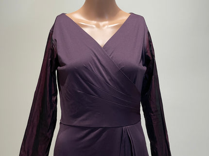 TRENDY DIVVA Women's Maxi Purple Dress - M Size