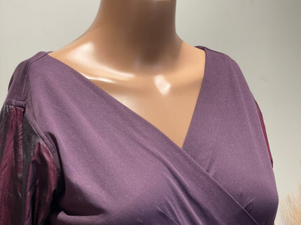 TRENDY DIVVA Women's Maxi Purple Dress - M Size