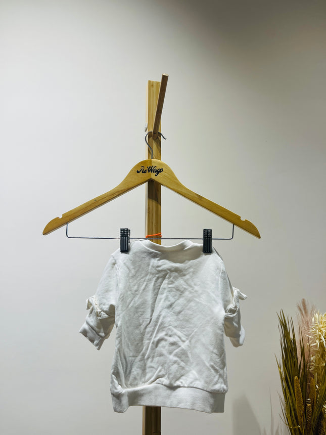 DISNEP Kid's Girl's White Top - 3-6 Month