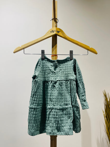 H&M Kid's Girls Green Dress - 3-6 Months