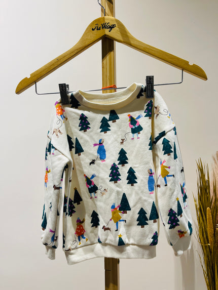 LOVE Kid's Girl's White Top - 12-18 Month