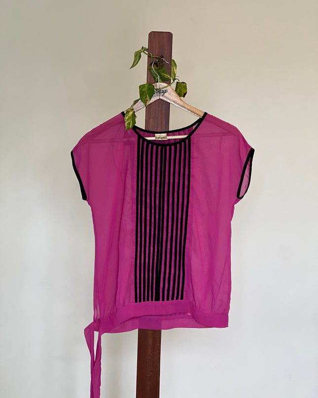 BEGA Women's Regular Magenta Top - M Size