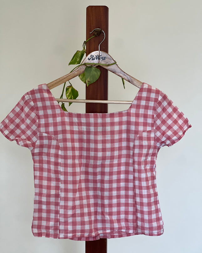 MAX Women's Checked CropTop M Size