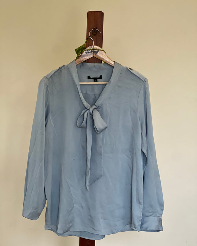 Women's Full Sleeve Blue Top - XL Size